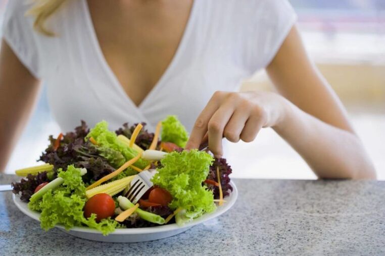 jedete salatu od povrća na vašoj omiljenoj dijeti